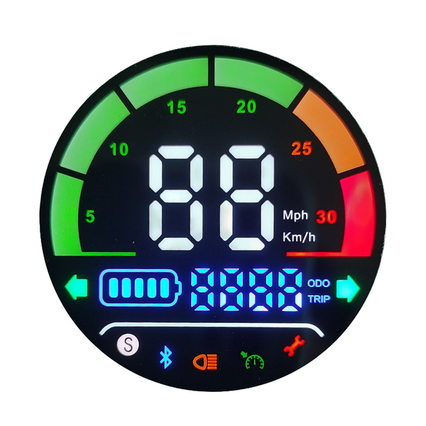 电动摩托车仪表LED数码管
