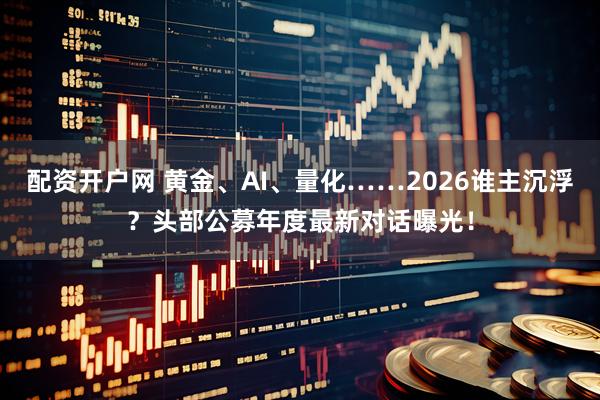 配资开户网 黄金、AI、量化……2026谁主沉浮？头部公募年度最新对话曝光！